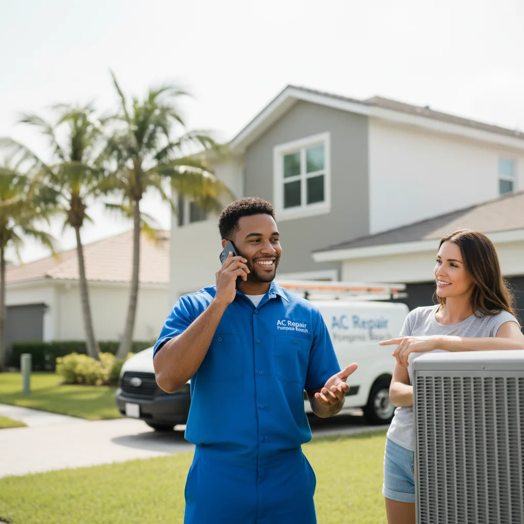 AC Repair Pompano Beach customer support in Hebbronville